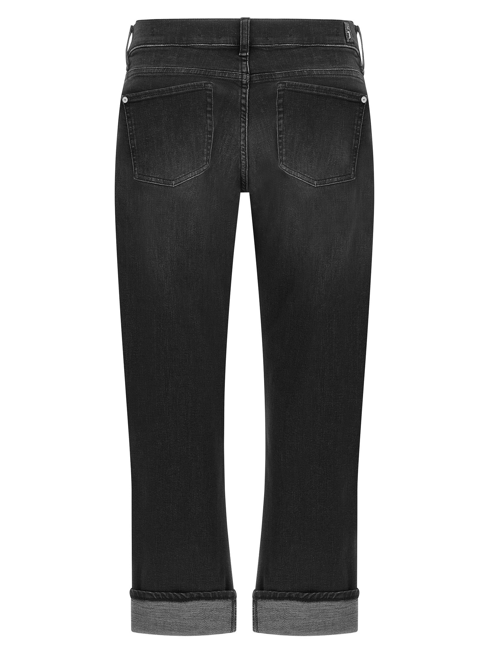 7 For All Mankind Relaxed Skinny Jeans Black