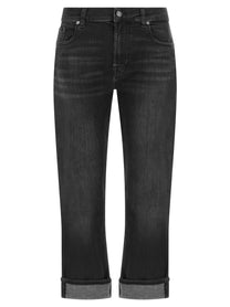 7 For All Mankind Relaxed Skinny Jeans Black