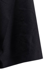 Toteme Women's Relaxed Tee Lyocell and Cotton Short Dress Black