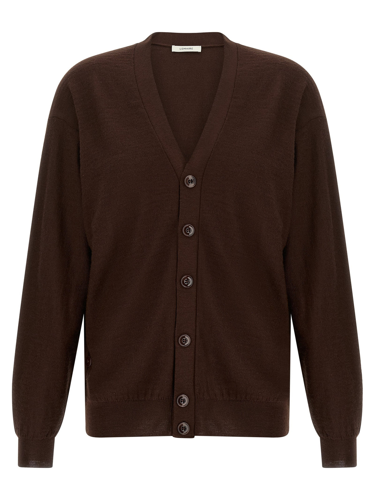 Lemaire Relaxed Twisted Cardigan Red, view 2