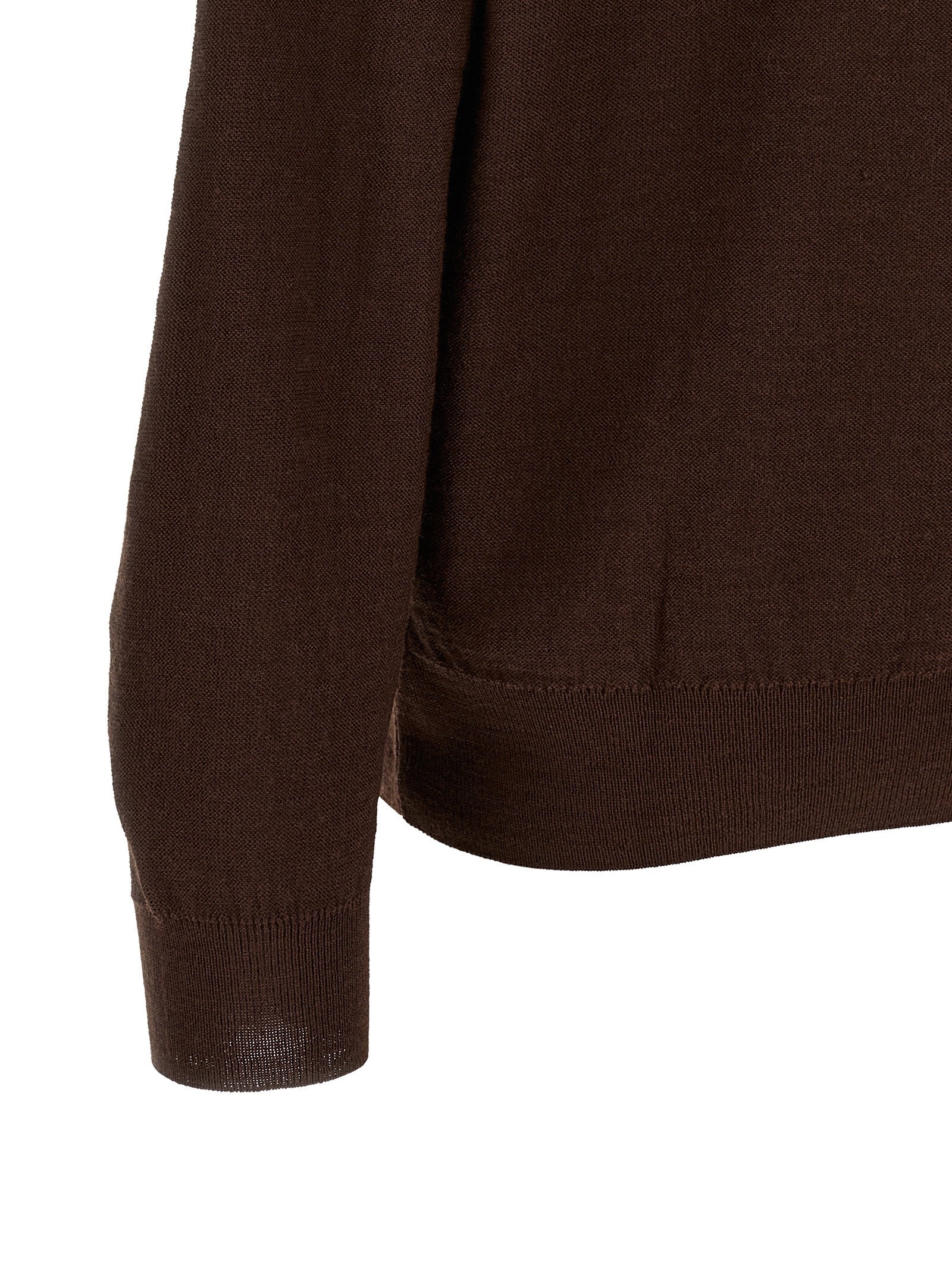 Lemaire Relaxed Twisted Cardigan Red