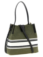 Balmain Release Bucket Bag Green, view 2