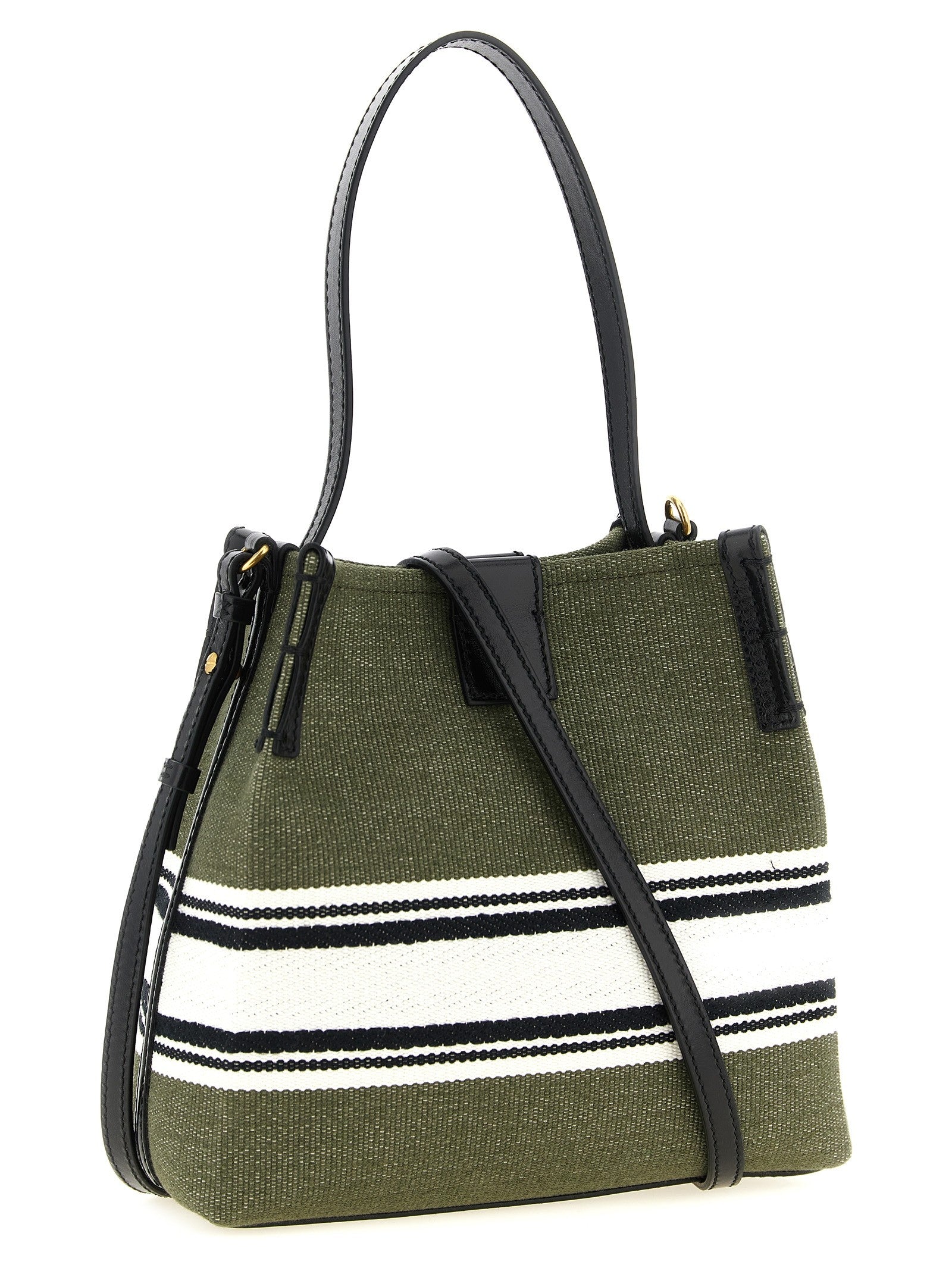 Balmain Release Bucket Bag Green