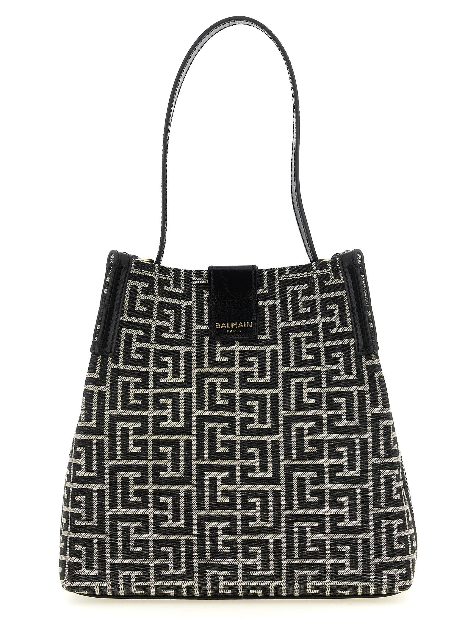 Balmain Release Bucket Bag White