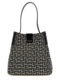 Balmain Release Bucket Bag White