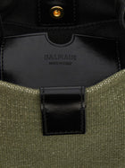 Balmain Release Bucket Bag Green, view 4