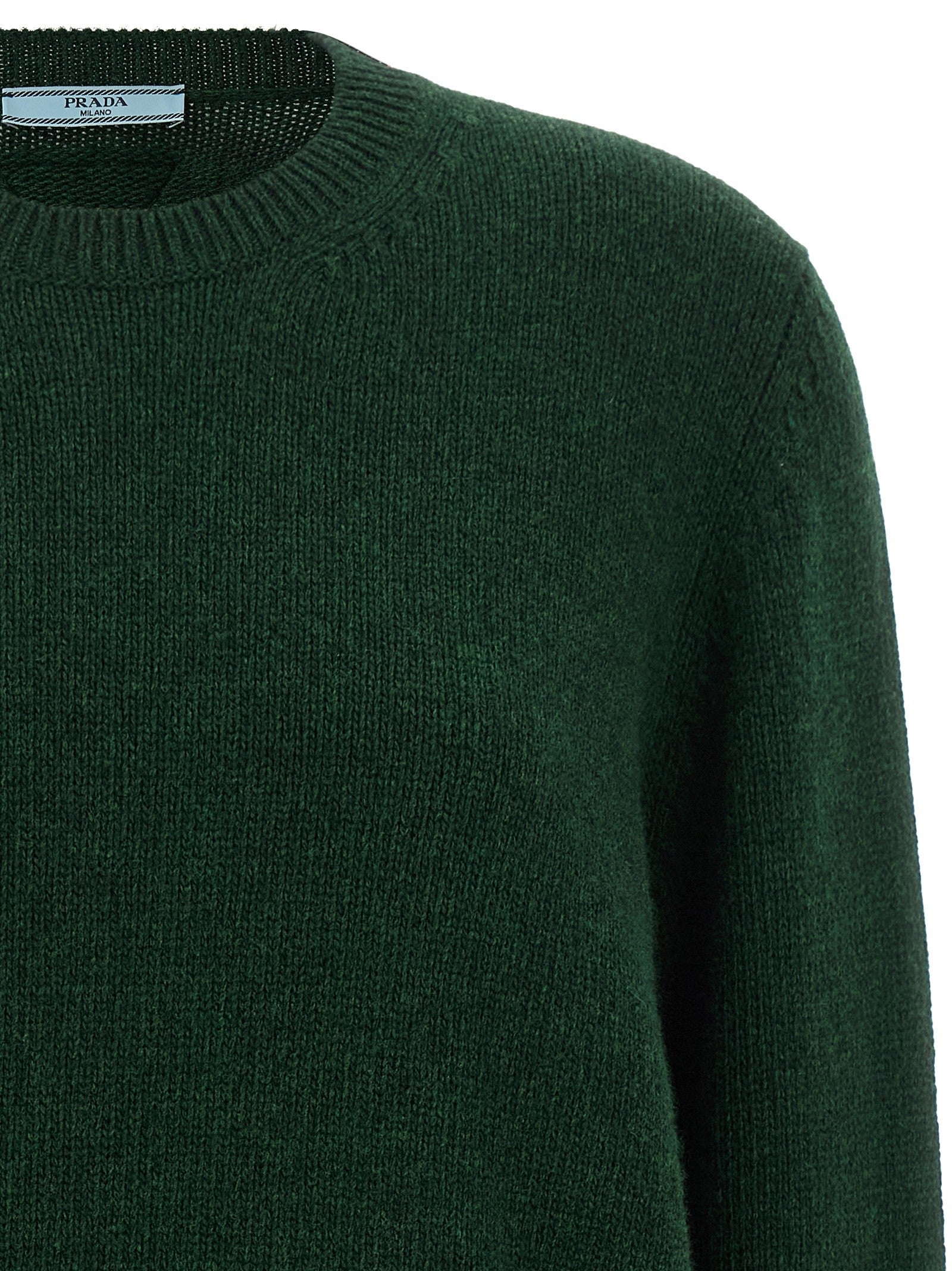 PRADA Removable Cuffs Sweater Green