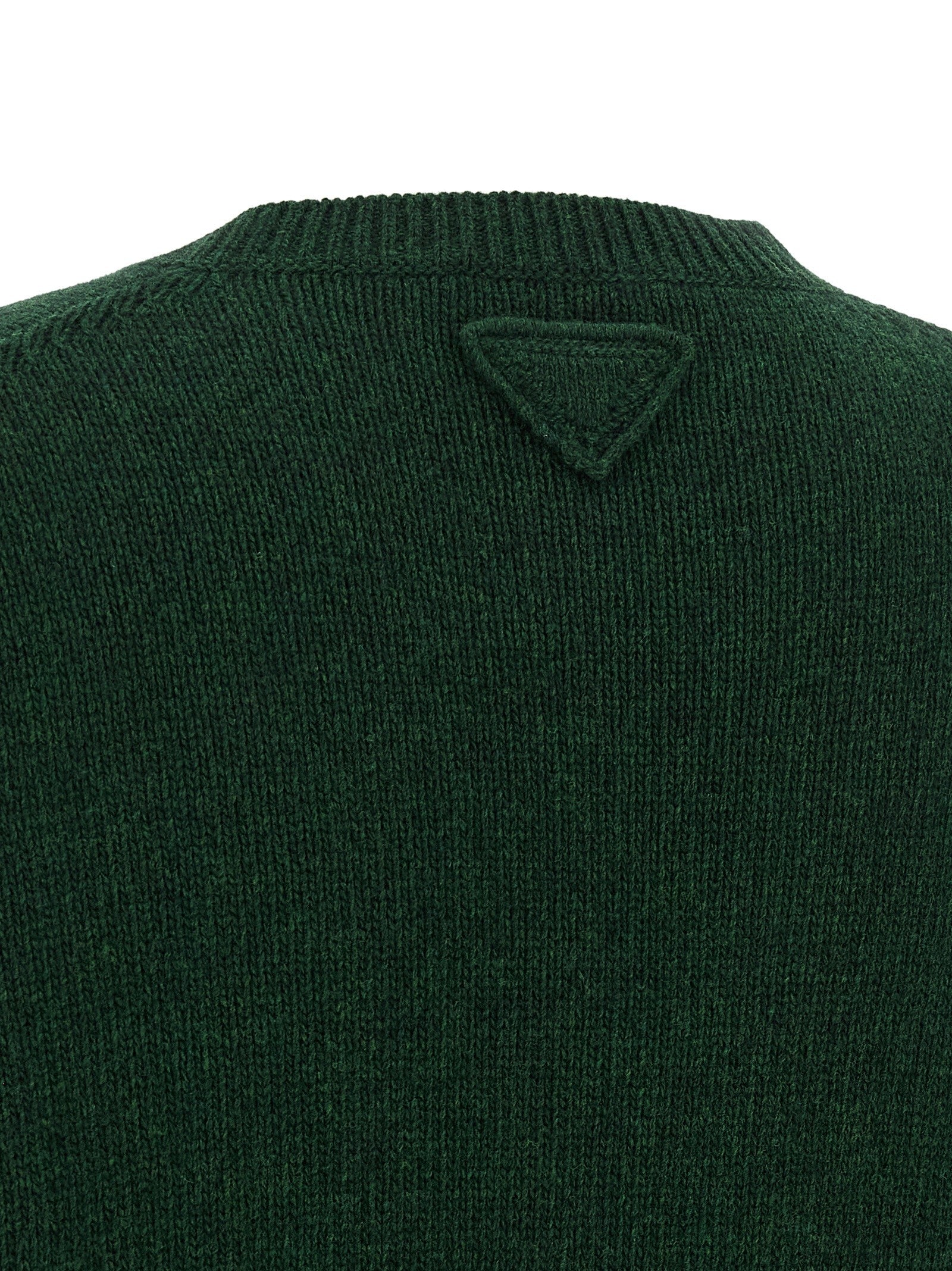 PRADA Removable Cuffs Sweater Green