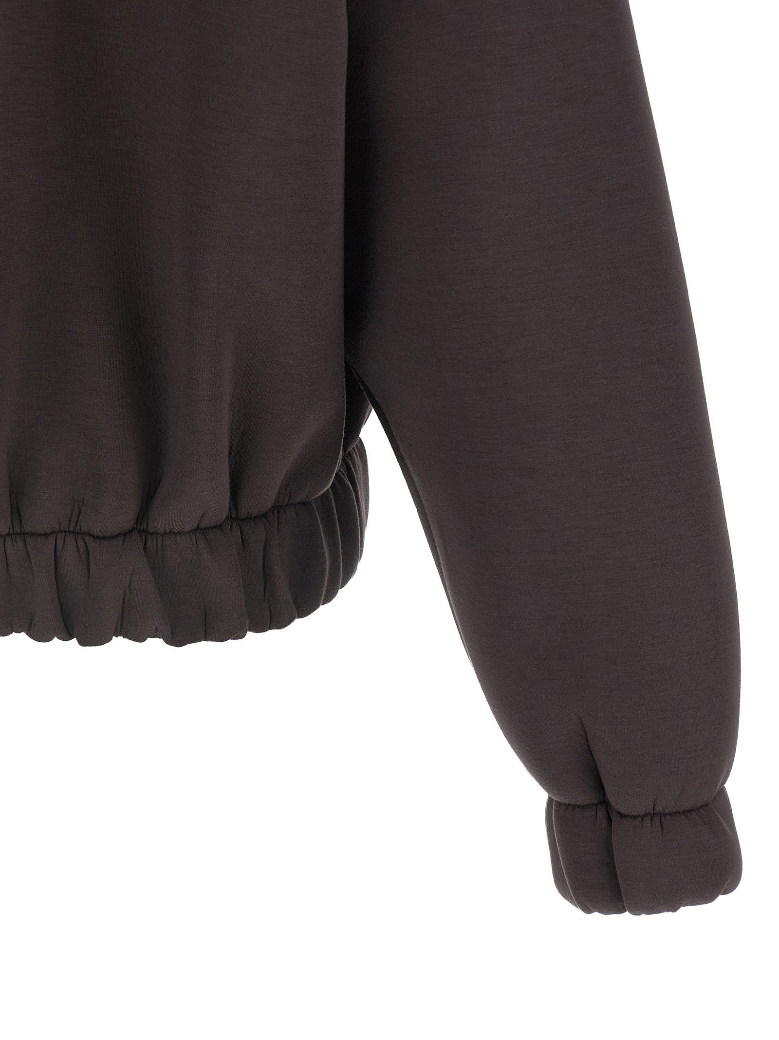 Giuseppe Di Morabito Removable Flower Application Sweatshirt Brown