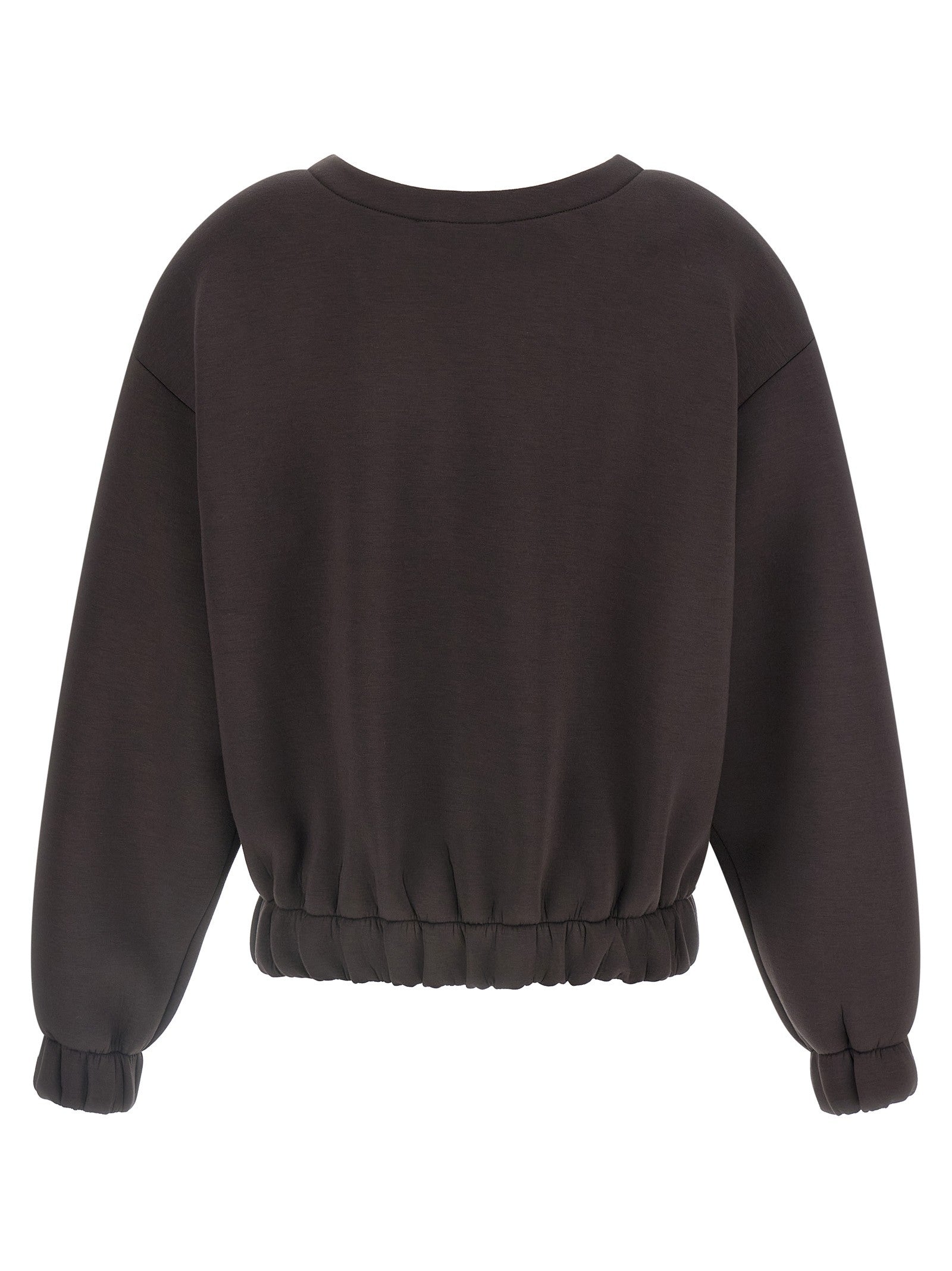 Giuseppe Di Morabito Removable Flower Application Sweatshirt Brown