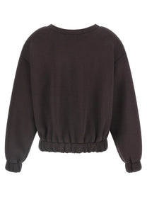 Giuseppe Di Morabito Removable Flower Application Sweatshirt Brown