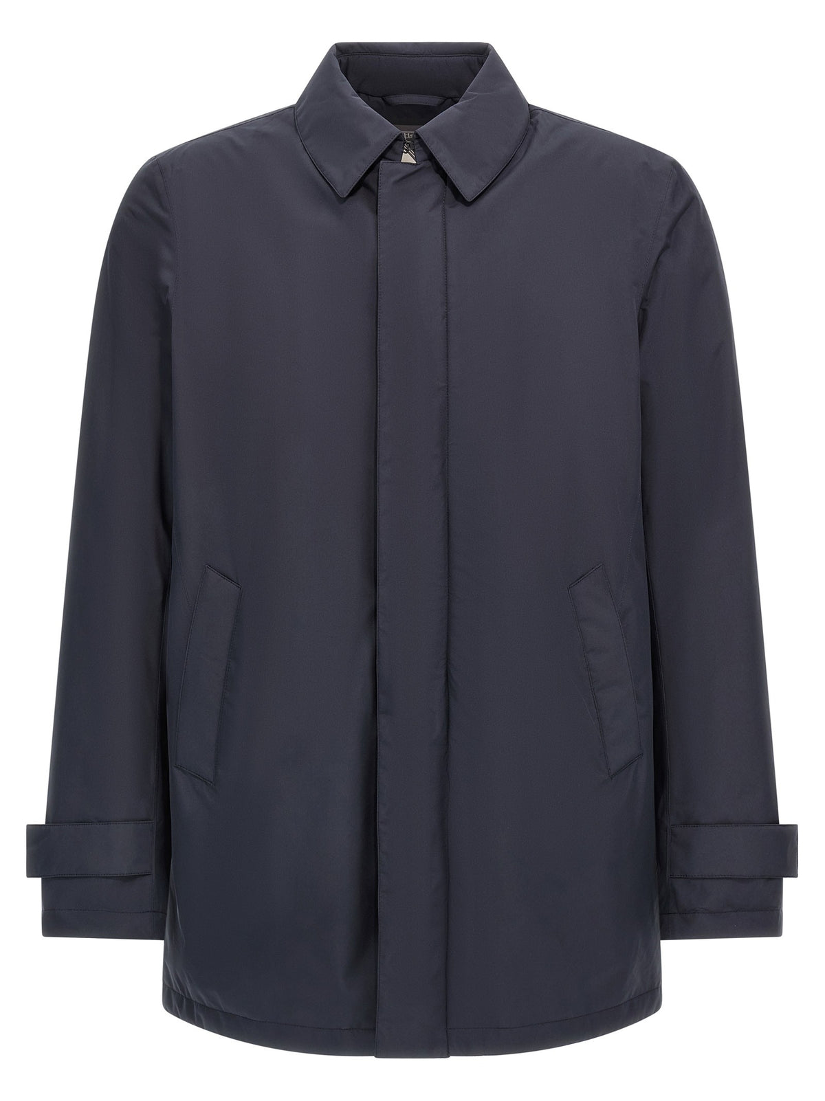 Herno Removable Hood Parka Blue, view 2