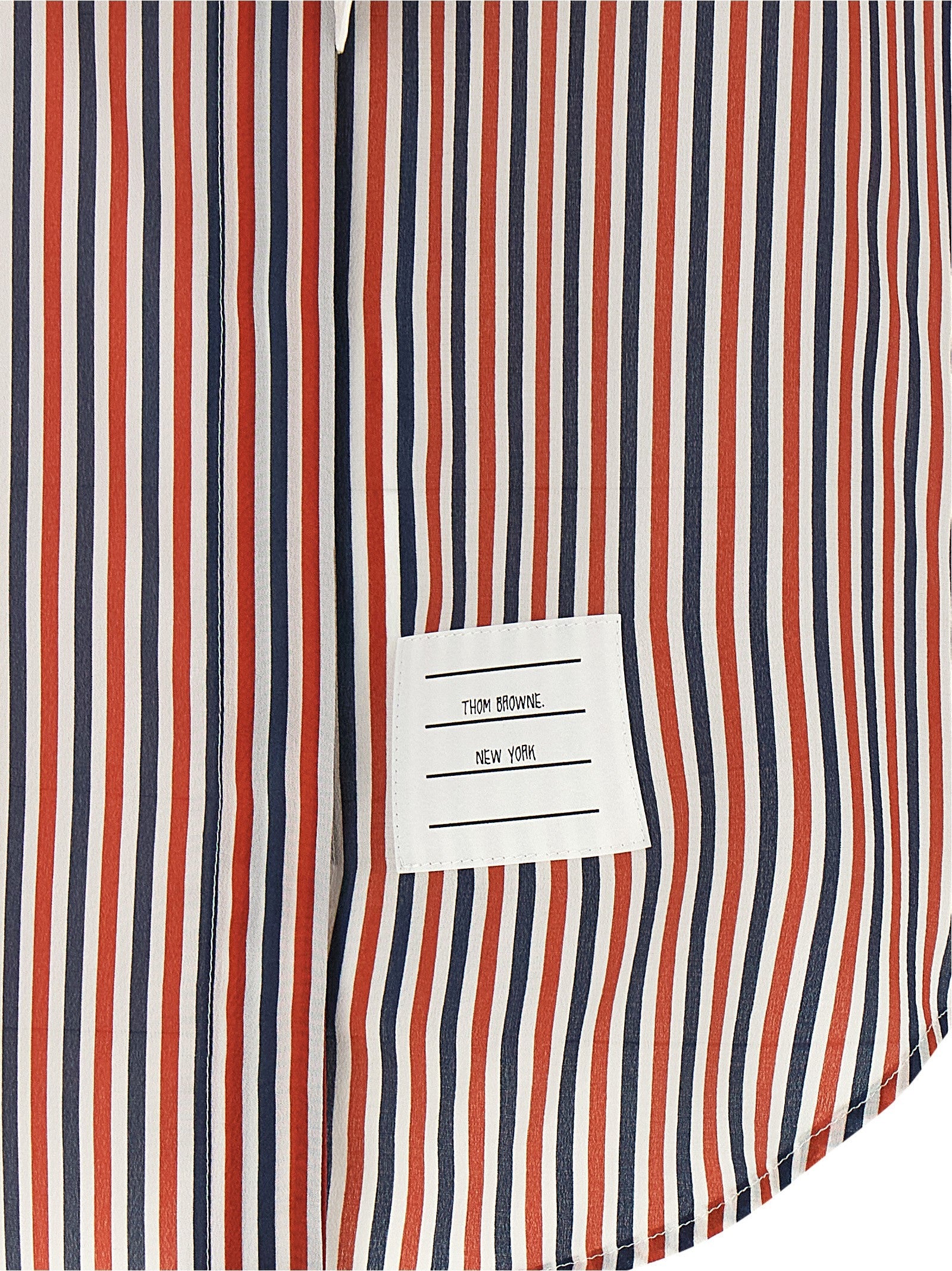 Thom Browne Removable Lavallière Collar Shirt Gold