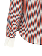 Thom Browne Removable Lavallière Collar Shirt Gold, view 5