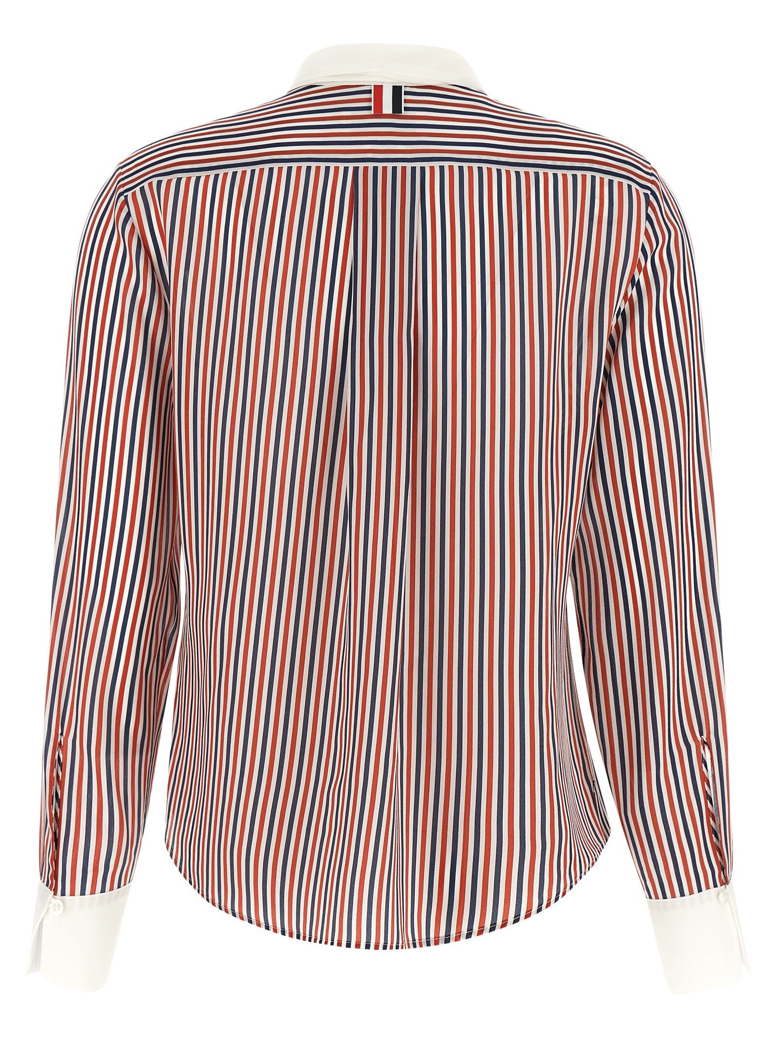 Thom Browne Removable Lavallière Collar Shirt Gold