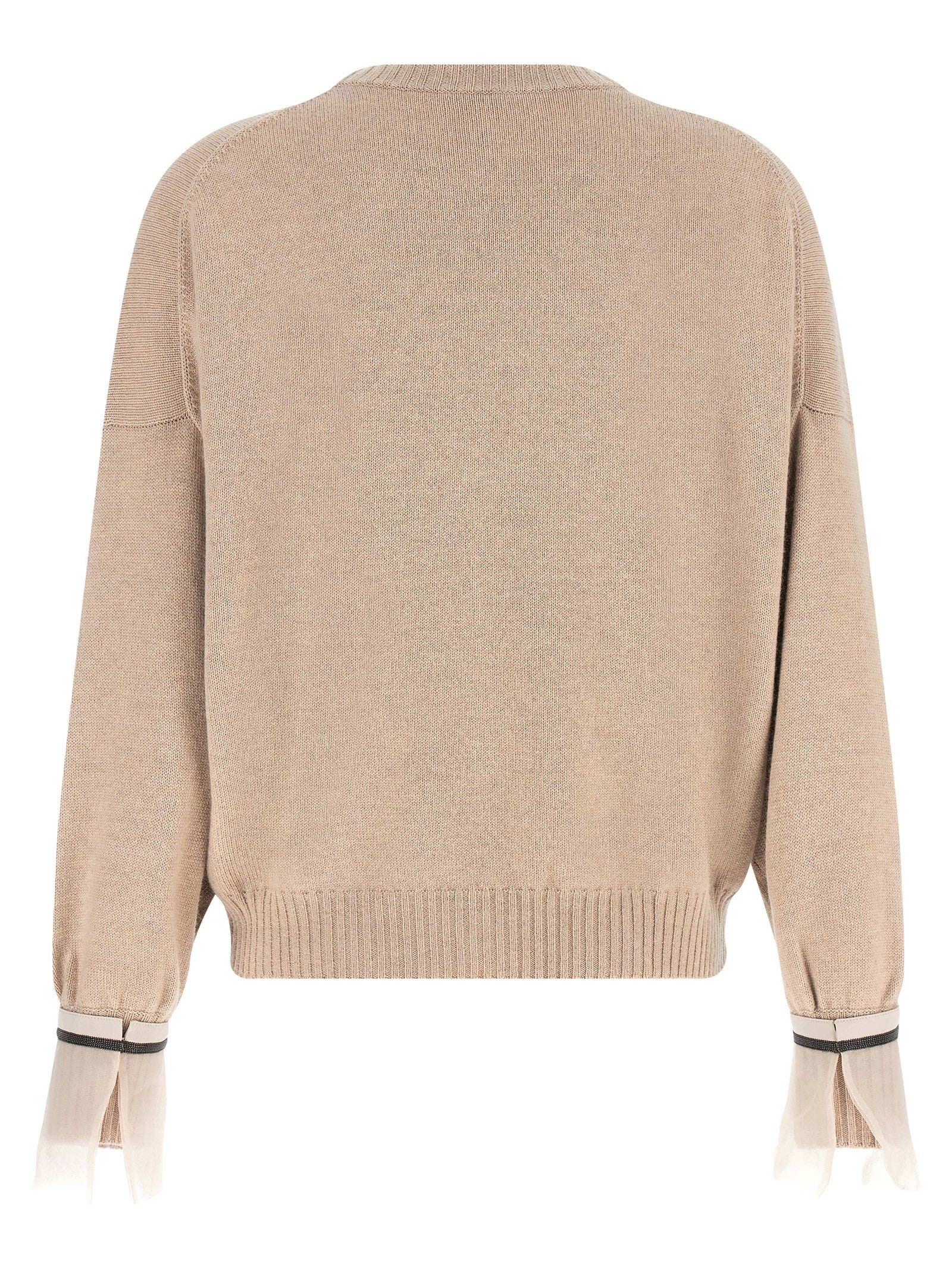 Brunello Cucinelli Removable Monile Cuffs Beige