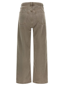 Agolde Ren Jeans Flyweight Line Brown