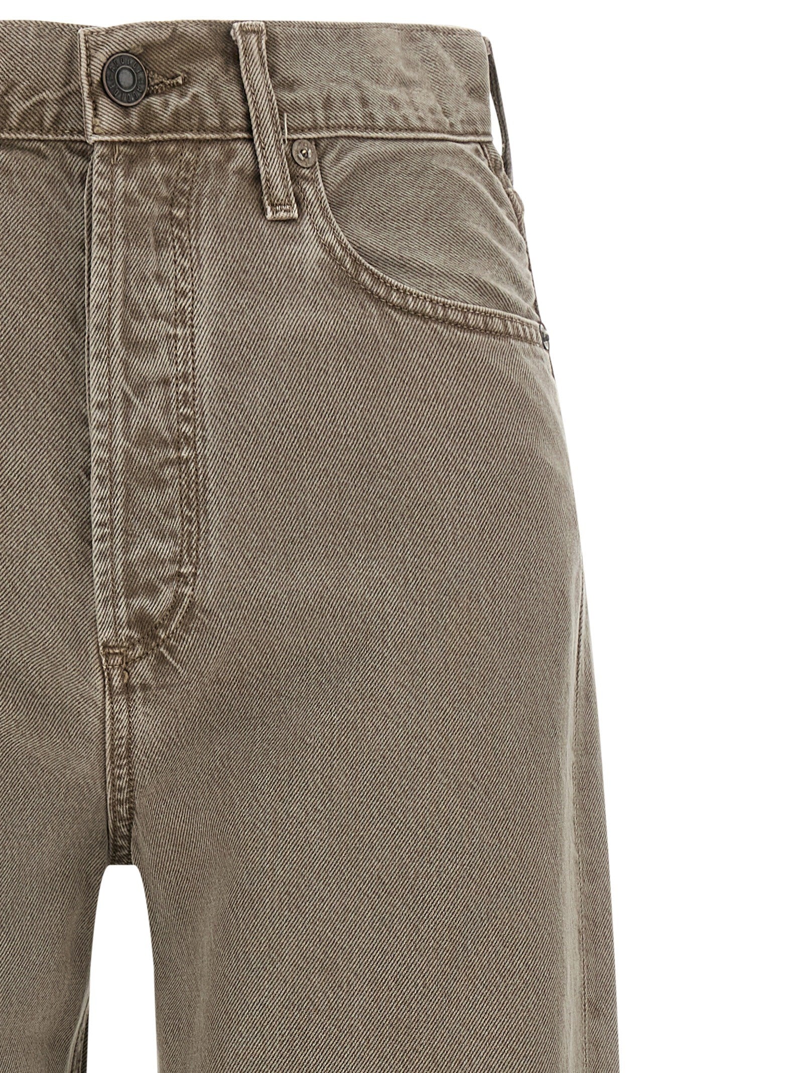 Agolde Ren Jeans Flyweight Line Brown