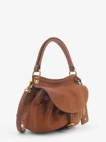 Miu Miu Women's Rendez Vous Leather Handbag Rovere