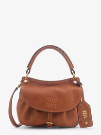 Miu Miu Women's Rendez Vous Leather Handbag Rovere