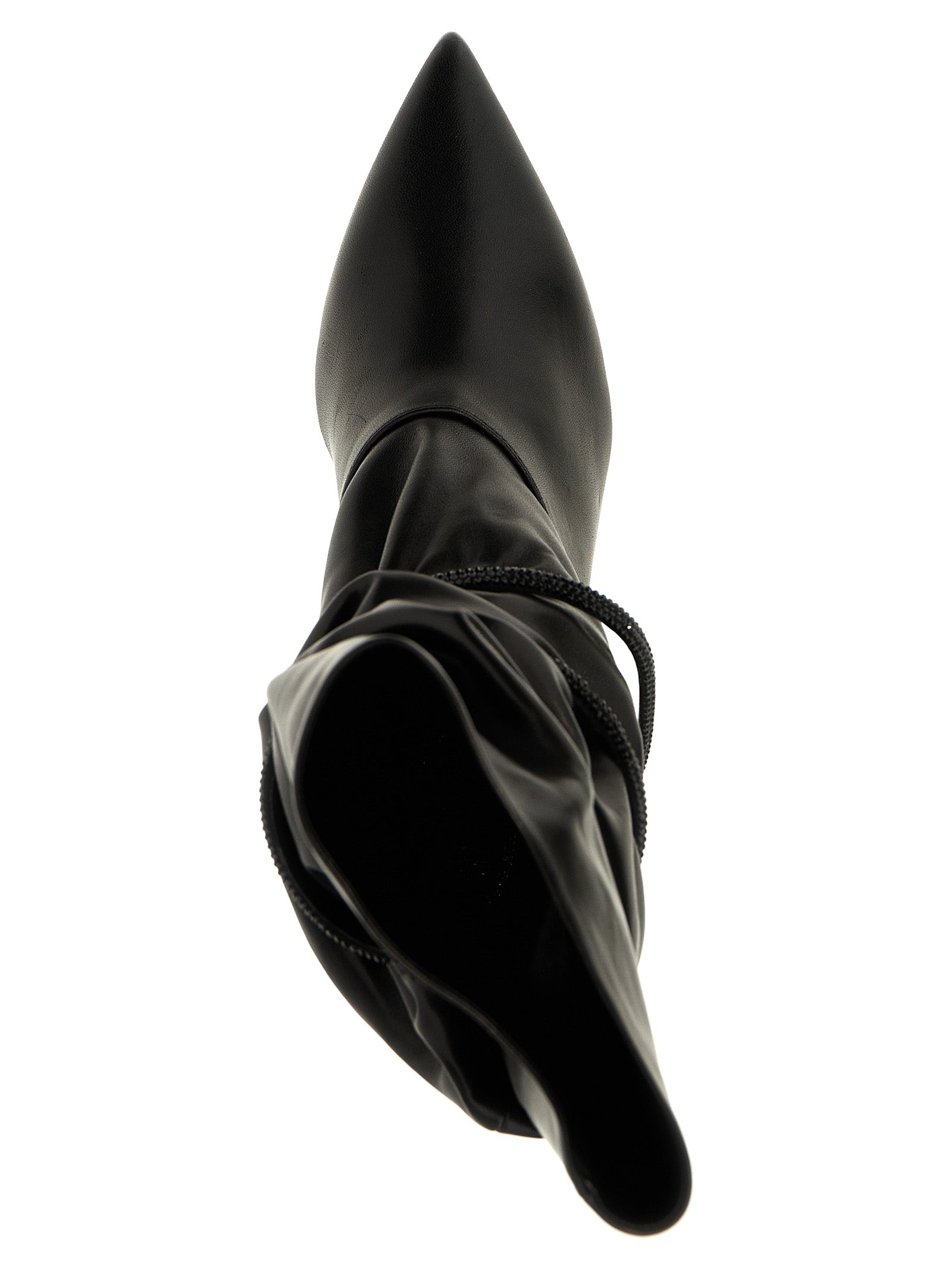 RENÉ CAOVILLA - RENÉ CAOVILLA - Rhinestone nappa ankle boots - Women’s Shoes