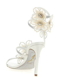 RENÉ CAOVILLA - RENÉ CAOVILLA - ’Peach Flower’ sandals - Women’s Shoes