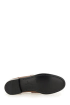 Rene Caovilla Women's Leather Loafer Beige, view 5