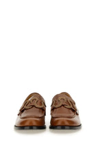 Rene Caovilla Women's Leather Loafer Beige, view 4