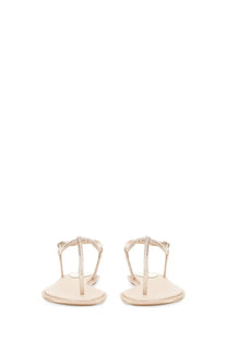 Beige thong sandals rene caovilla women’s sandalo diana with delicate beaded strap design