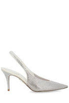 Rene Caovilla Women's Slingback Jinny Silver