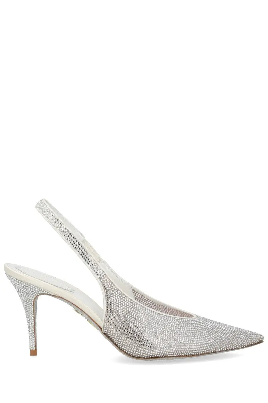 Rene Caovilla Women's Slingback Jinny Silver