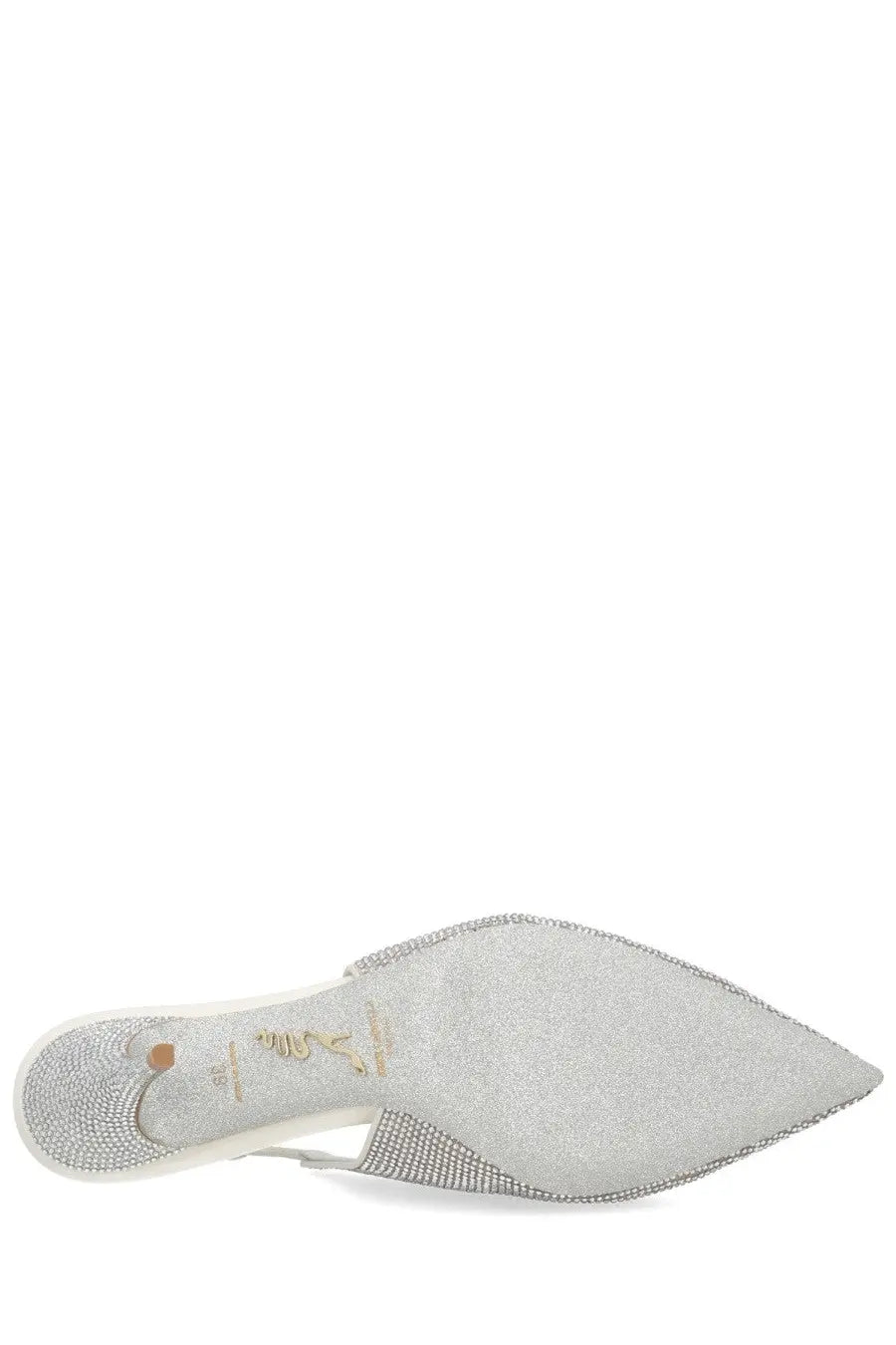 Rene Caovilla Women's Slingback Jinny Silver, view 6