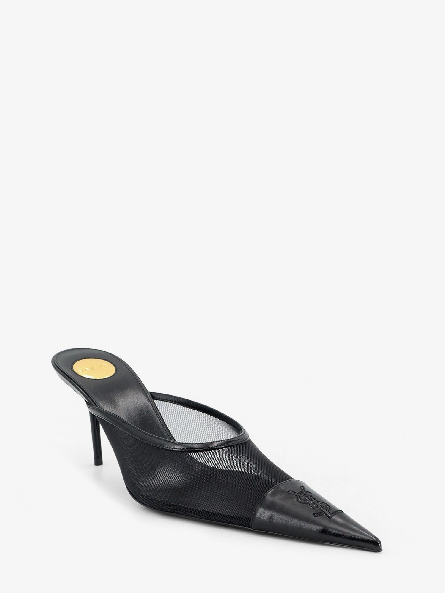 Saint Laurent Women's Renée Mesh Pump Black
