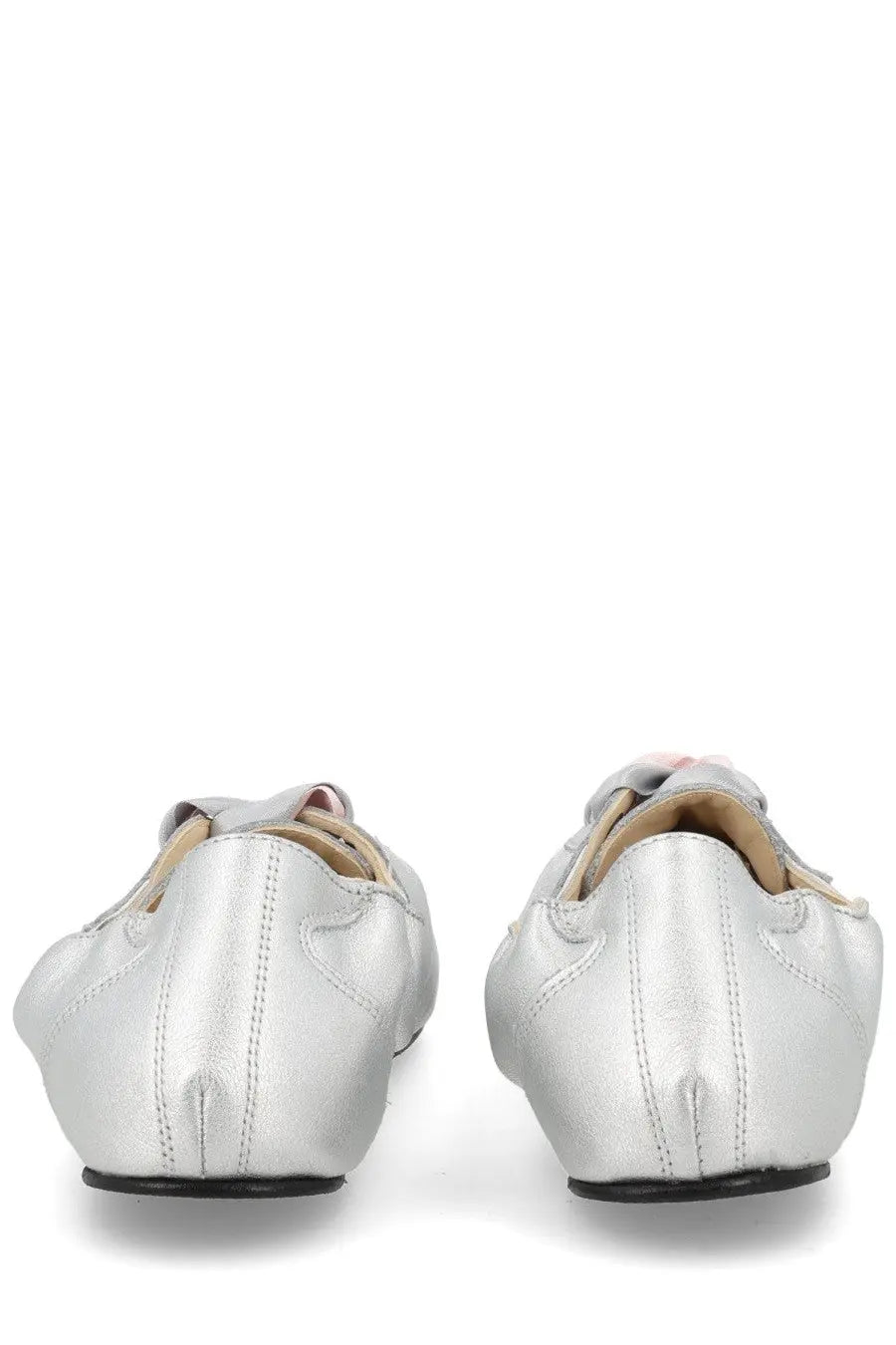 Repetto Women's Sneaker Tennis Silk Silver, view 4