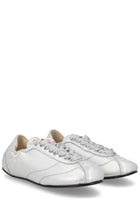 Repetto Women's Sneaker Tennis Silk Silver, view 2