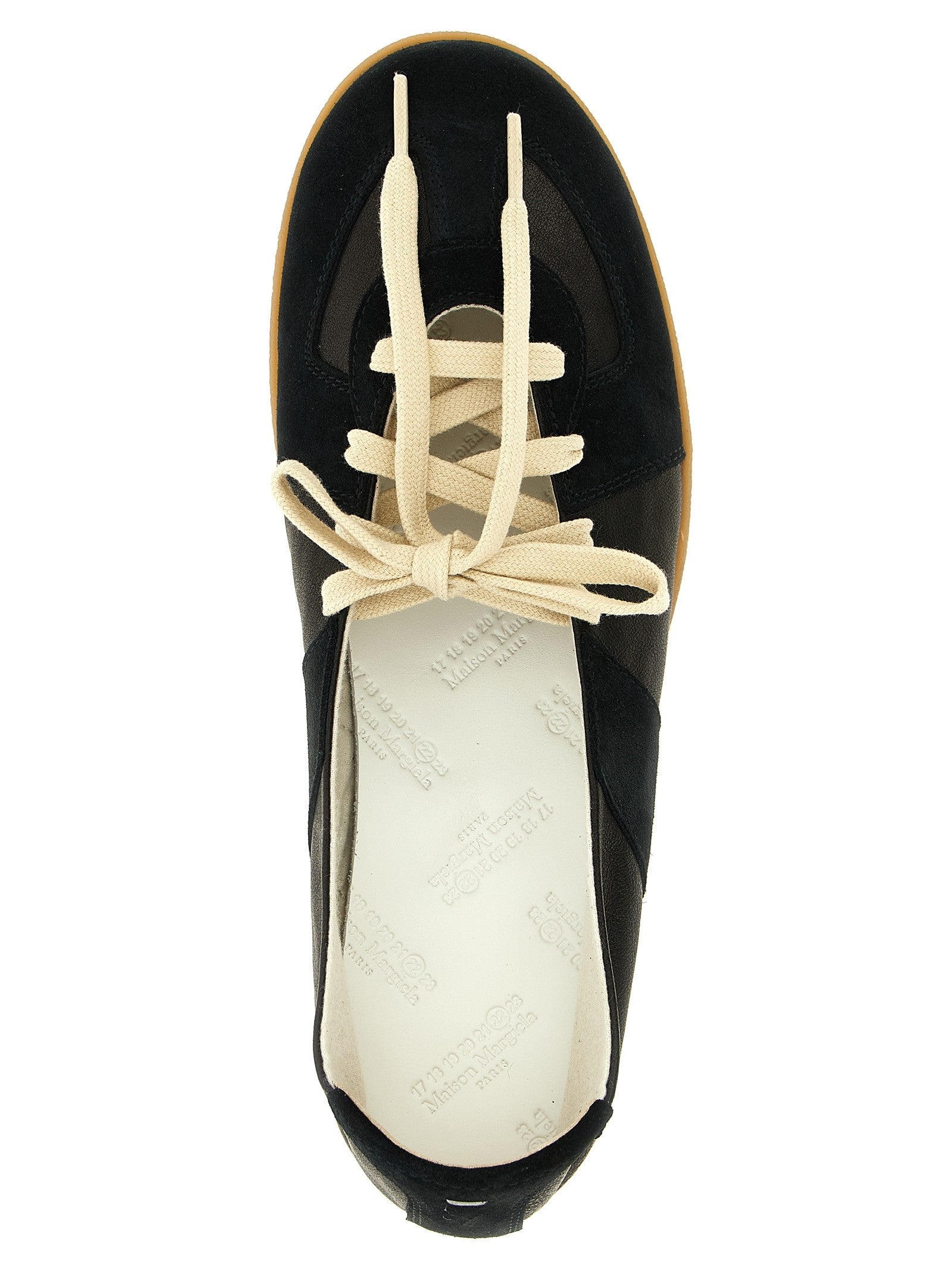 Maison Margiela Replica Ballet Ballet Flats Black