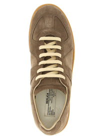 Maison Margiela Replica Suede Sneakers Beige