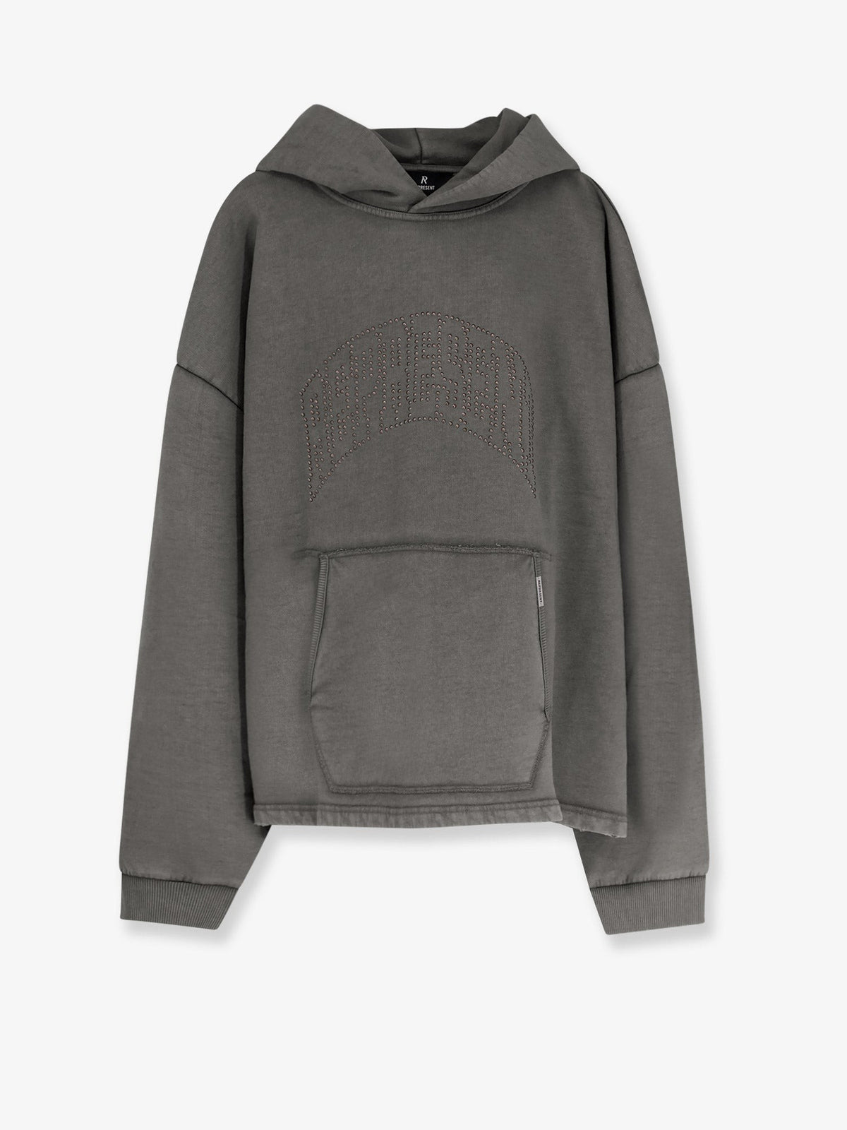 Represent Men's Represent Embellished Hoodie Cotton Sweatshirt Black