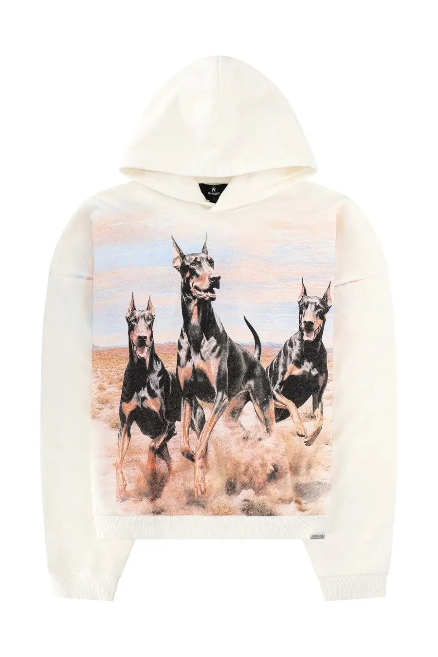 Represent Men's Western Dobermans Sweatshirt White
