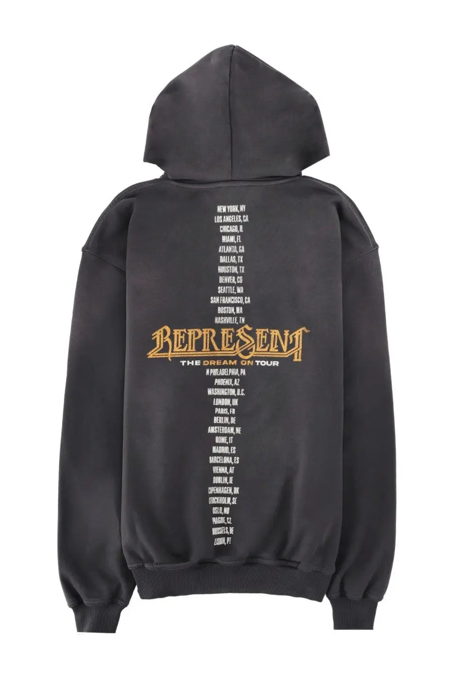 Represent Men's Golden Tour Sweatshirt Grey, view 2
