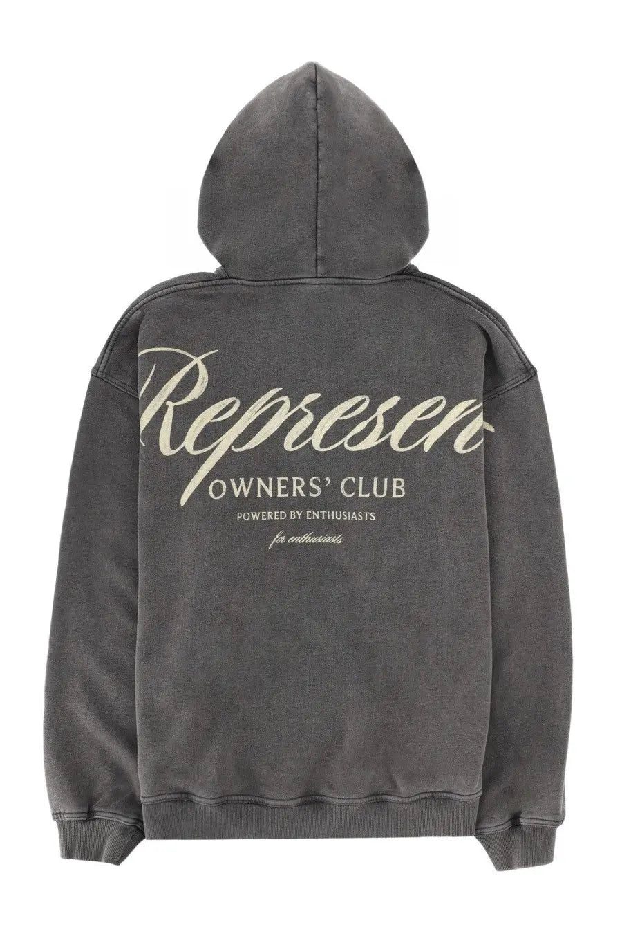 Represent Men's Hoodie Grey, view 2