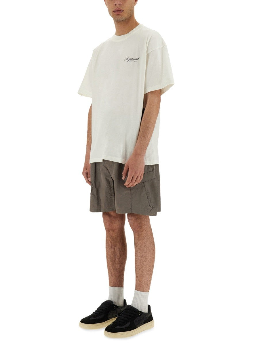 Represent Men's Represent Owners Club Script Shirt White