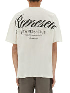 Represent Men's Represent Owners Club Script Shirt White, view 3