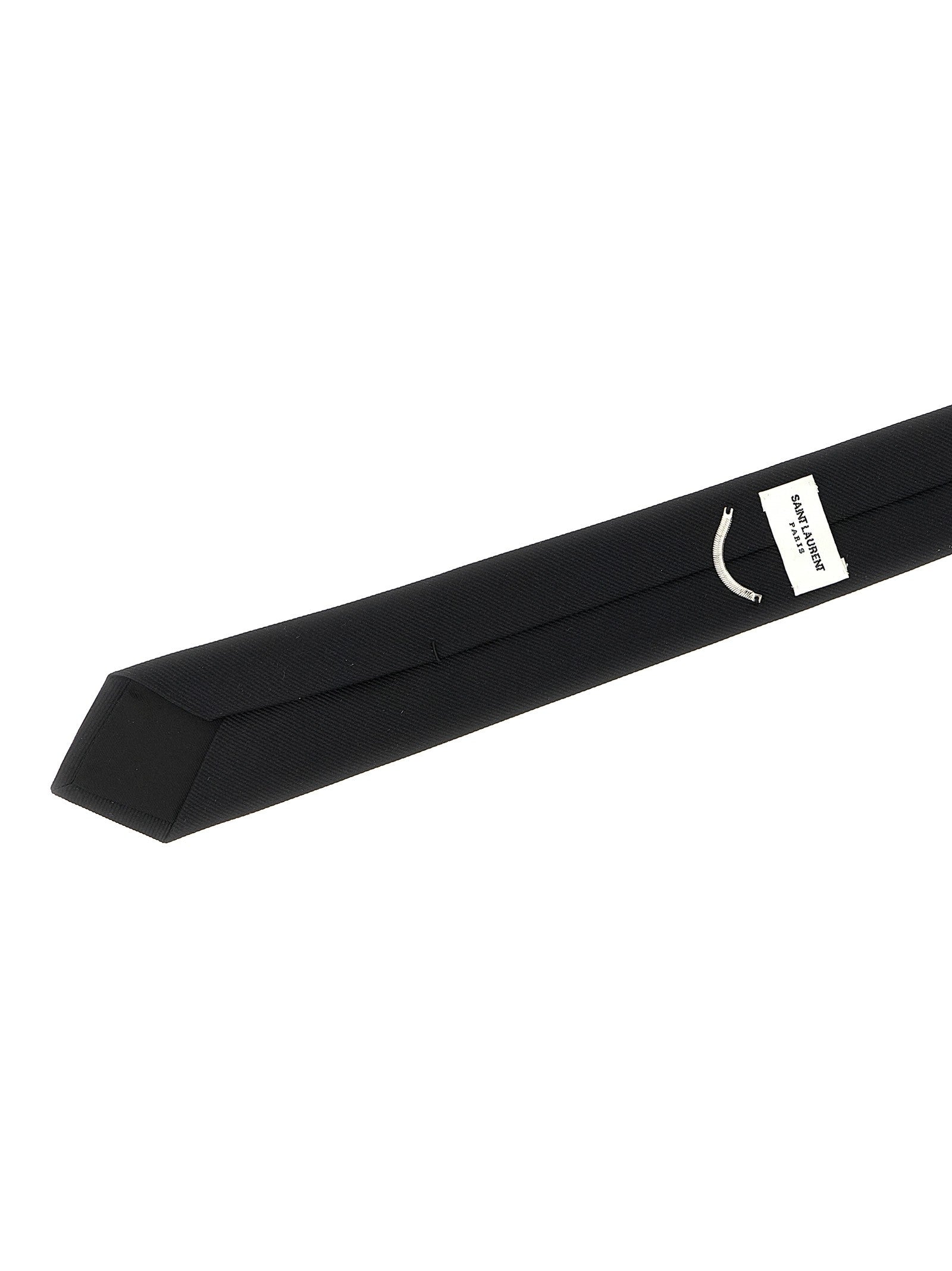 Saint Laurent Men's Silk Tie Black