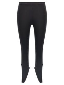 courrèges Reserved Tech Leggings Black
