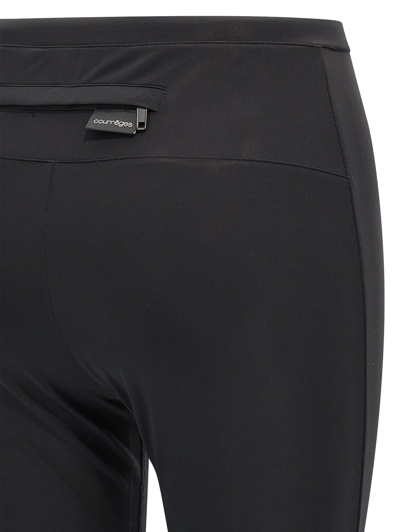 courrèges Reserved Tech Leggings Black