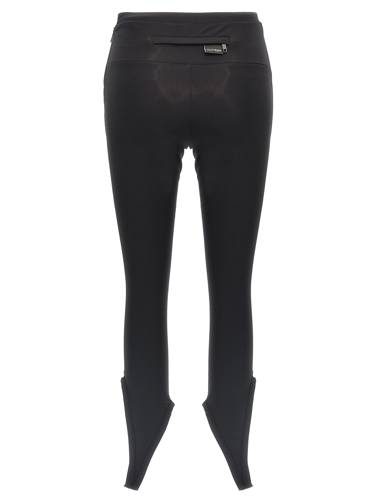 courrèges Reserved Tech Leggings Black