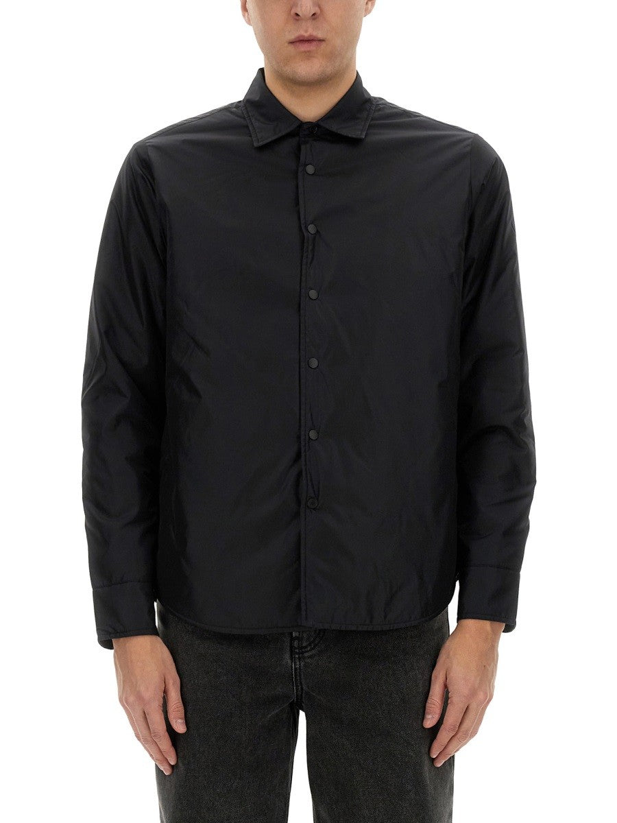 Aspesi Men's Reshirt Jacket Black Aspesi