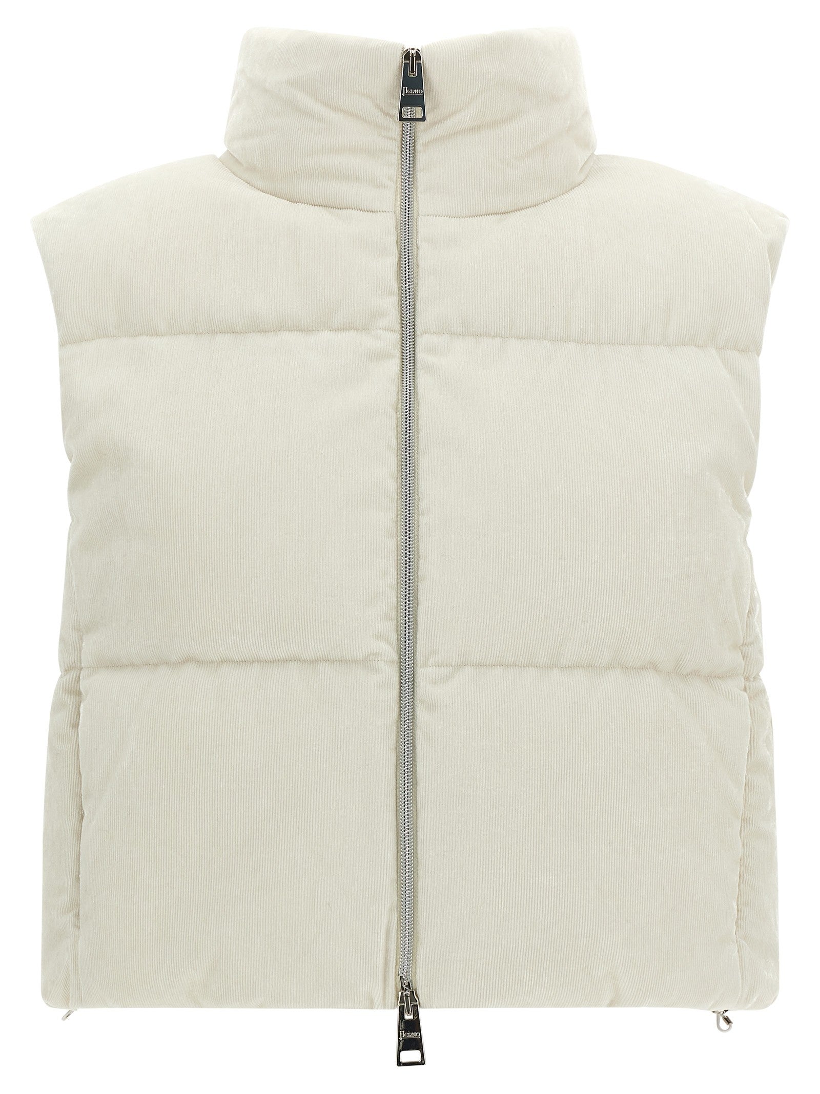 Herno Resort Bright Corduroy Vest White