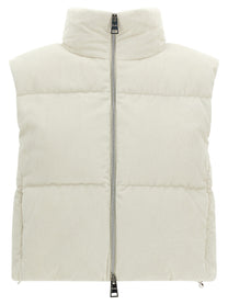 Herno Resort Bright Corduroy Vest White